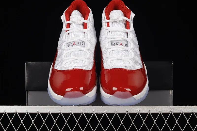 All categories Air Jordan Jordan series basketball shoes Air Jordan 11 Air Jordan 11 "Cherry" AJ11 Joe 11 cherry red high-top basketball shoes CT8012-116